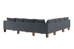 The Essential Corner Sectional (7 Seat) in Recycled Velvet