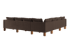 The Essential Corner Sectional (7 Seat) in Recycled Velvet