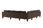 The Essential Corner Sectional (7 Seat) in Recycled Velvet