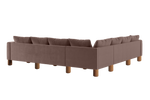 The Essential Corner Sectional (7 Seat) in Recycled Velvet