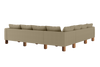 The Essential Corner Sectional (7 Seat) in Upcycled Poly