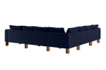 The Essential Corner Sectional (7 Seat) in Recycled Velvet