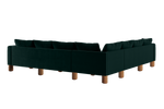 The Essential Corner Sectional (7 Seat) in Recycled Velvet