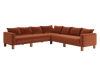 The Essential Corner Sectional (7 Seat) in Recycled Velvet