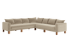 The Essential Corner Sectional (7 Seat) in Recycled Velvet
