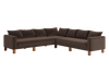 The Essential Corner Sectional (7 Seat) in Recycled Velvet