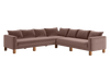The Essential Corner Sectional (7 Seat) in Recycled Velvet