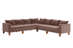 The Essential Corner Sectional (7 Seat) in Recycled Velvet