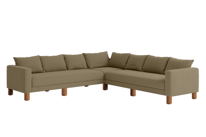 The Essential Corner Sectional (7 Seat) in Upcycled Poly