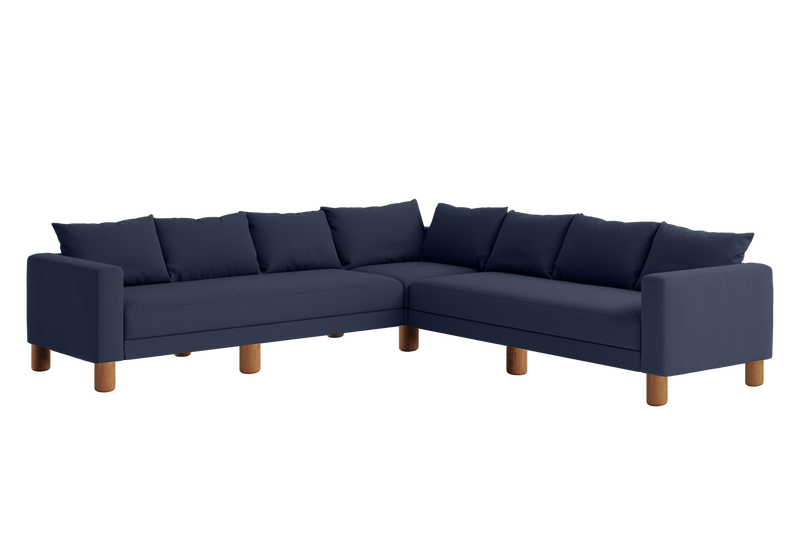 The Essential Corner Sectional (7 Seat) in Upcycled Poly