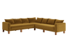 The Essential Corner Sectional (7 Seat) in Recycled Velvet