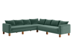 The Essential Corner Sectional (7 Seat) in Recycled Velvet