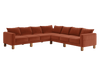 The Essential Corner Sectional (7 Seat) in Recycled Velvet