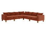 The Essential Corner Sectional (7 Seat) in Recycled Velvet