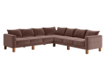 The Essential Corner Sectional (7 Seat) in Recycled Velvet