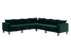 The Essential Corner Sectional (7 Seat) in Recycled Velvet