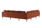 The Essential Corner Sectional (7 Seat) in Recycled Velvet
