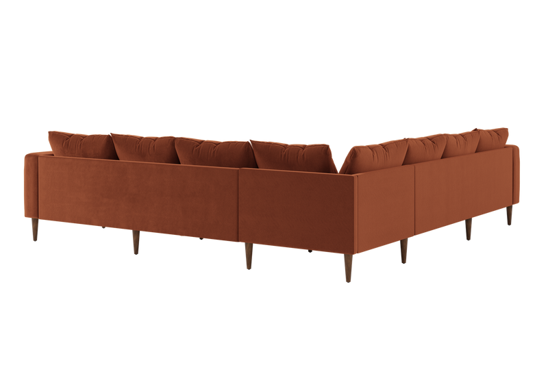 The Essential Corner Sectional (7 Seat) in Recycled Velvet