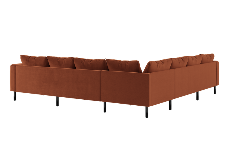 The Essential Corner Sectional (7 Seat) in Recycled Velvet
