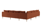 The Essential Corner Sectional (7 Seat) in Recycled Velvet