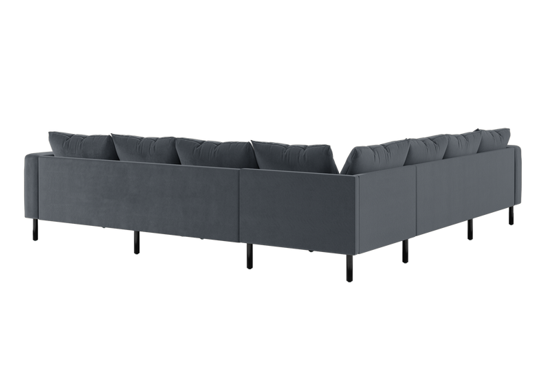 The Essential Corner Sectional (7 Seat) in Recycled Velvet