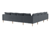 The Essential Corner Sectional (7 Seat) in Recycled Velvet