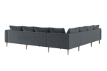 The Essential Corner Sectional (7 Seat) in Recycled Velvet