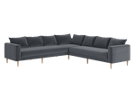 The Essential Corner Sectional (7 Seat) in Recycled Velvet