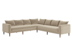 The Essential Corner Sectional (7 Seat) in Recycled Velvet