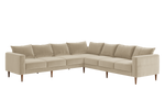 The Essential Corner Sectional (7 Seat) in Recycled Velvet