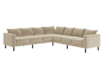 The Essential Corner Sectional (7 Seat) in Recycled Velvet
