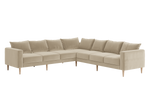 The Essential Corner Sectional (7 Seat) in Recycled Velvet