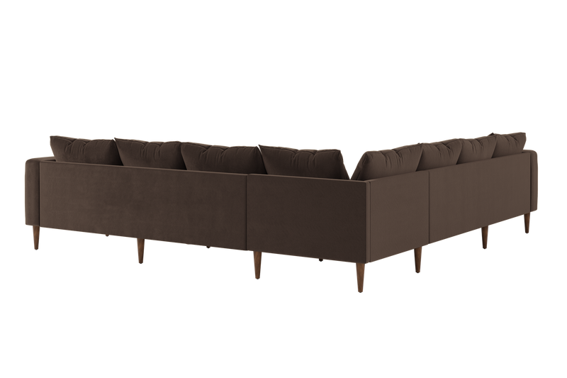 The Essential Corner Sectional (7 Seat) in Recycled Velvet
