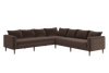The Essential Corner Sectional (7 Seat) in Recycled Velvet