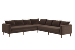 The Essential Corner Sectional (7 Seat) in Recycled Velvet