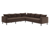 The Essential Corner Sectional (7 Seat) in Recycled Velvet