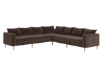 The Essential Corner Sectional (7 Seat) in Recycled Velvet