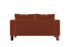 The Essential Loveseat Sectional in Recycled Velvet