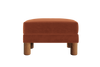 The Essential Ottoman in Recycled Velvet