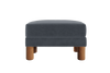 The Essential Ottoman in Recycled Velvet