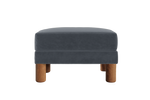 The Essential Ottoman in Recycled Velvet