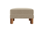 The Essential Ottoman in Recycled Velvet