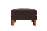 The Essential Ottoman in Recycled Velvet