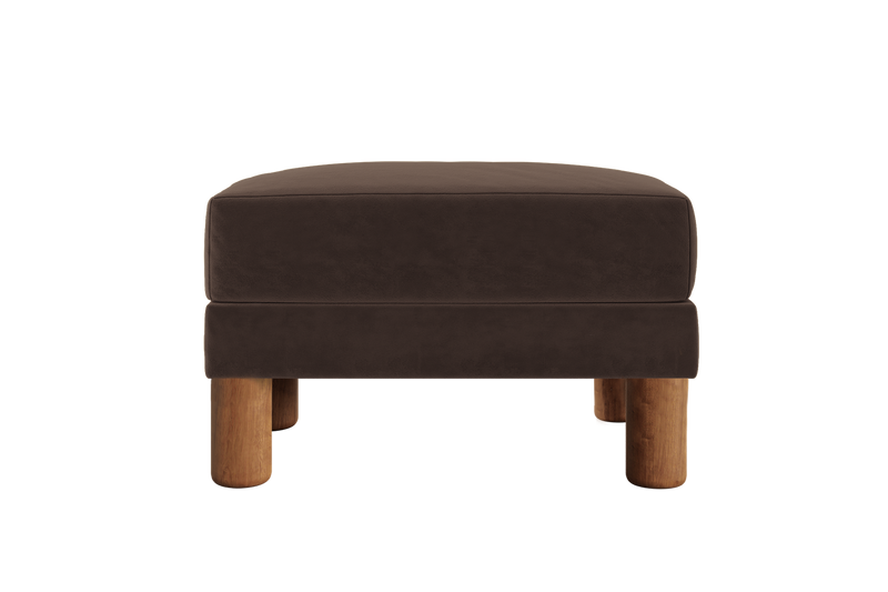 The Essential Ottoman in Recycled Velvet