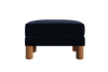 The Essential Ottoman in Recycled Velvet