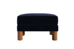 The Essential Ottoman in Recycled Velvet