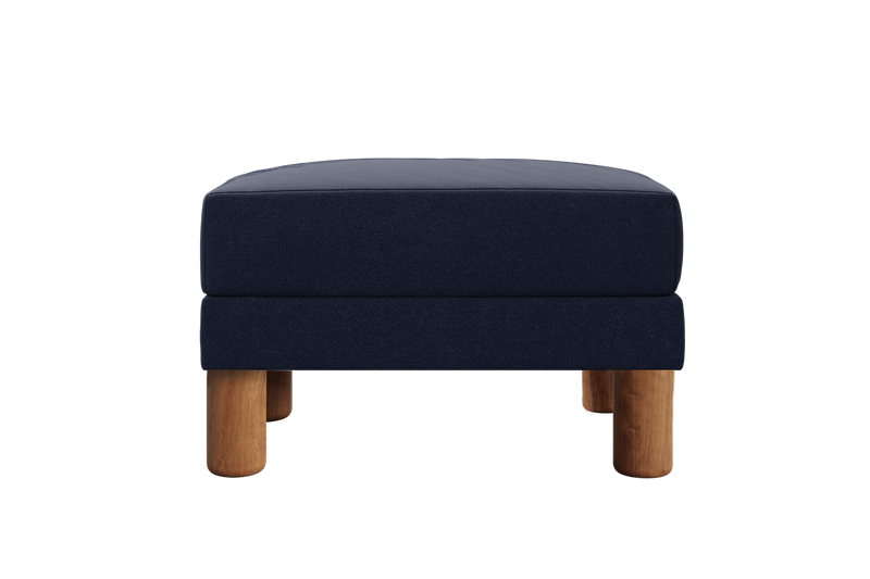 The Essential Ottoman in Upcycled Poly