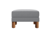 The Essential Ottoman in Upcycled Poly
