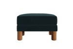 The Essential Ottoman in Recycled Velvet