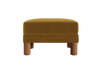 The Essential Ottoman in Recycled Velvet